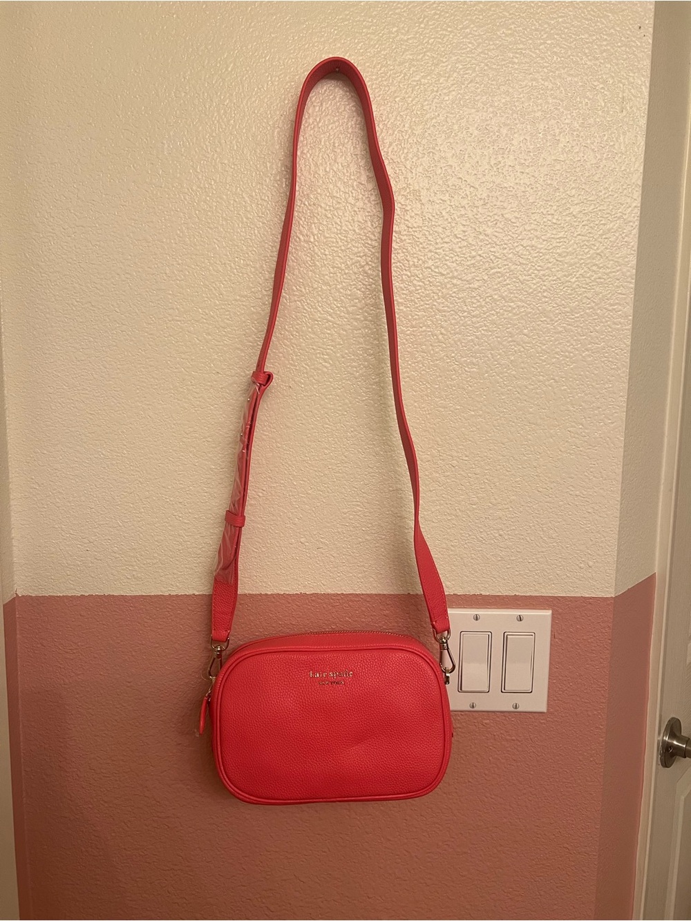 kate spade Coral-Red Crossbody Bag